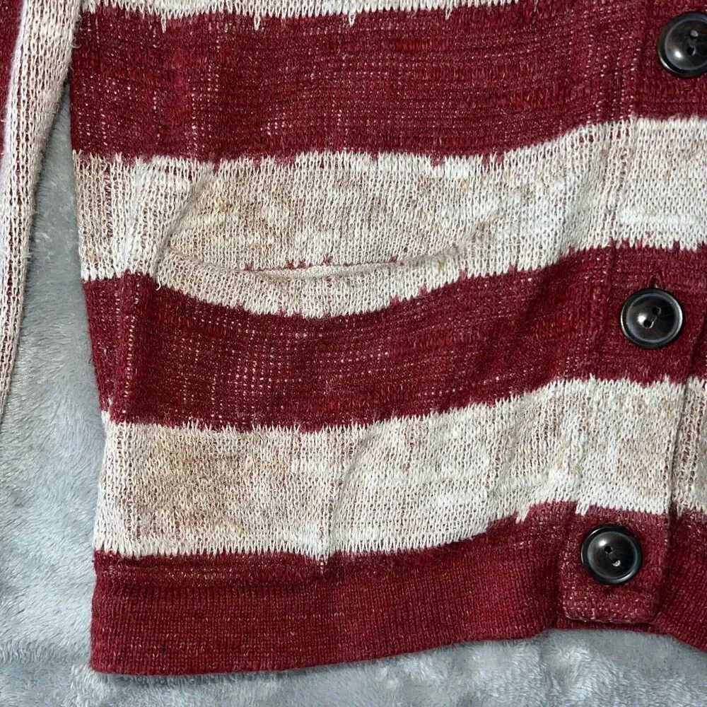 Vintage Ralph Lauren Denim Supply Sweater Button Up S American Flag USA Cardigan - Picture 5 of 13
